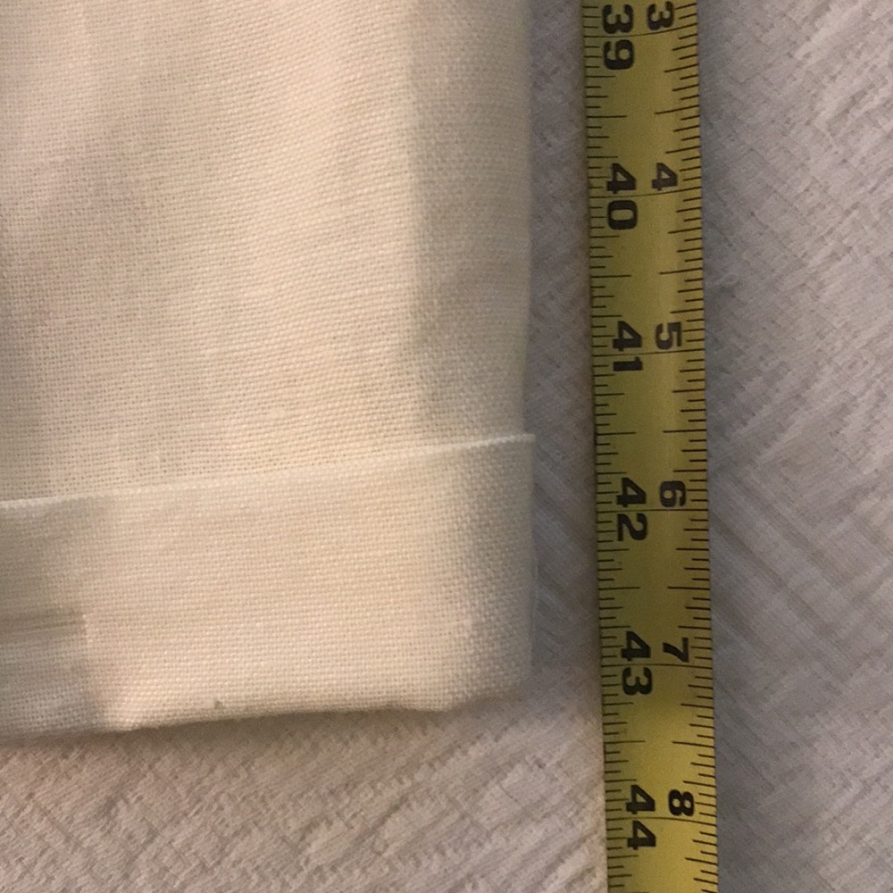 New Dockers Premium Presidio Linen Blend Off White Trouser Pants 33 x 32 - Picture 14 of 14